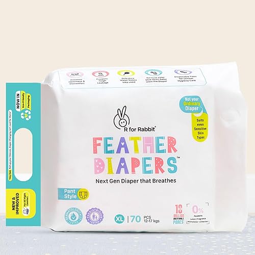 Luvlap Baby Diapers Size M 32 Pieces