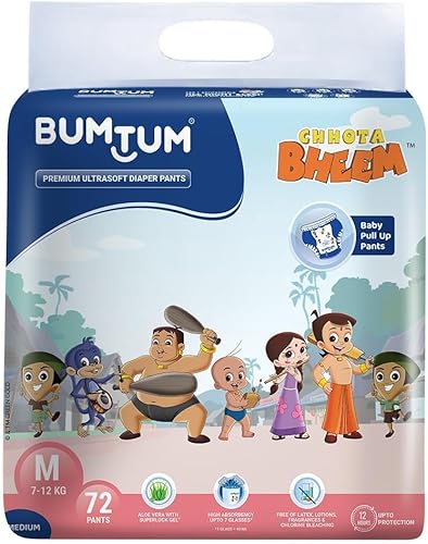 Bumtum Baby Diapers for Newborns and Infants