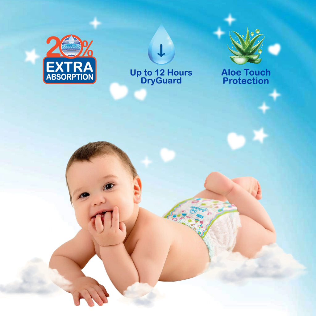 Doms Baby Diaper | Upto 12 Hours Absorbtion